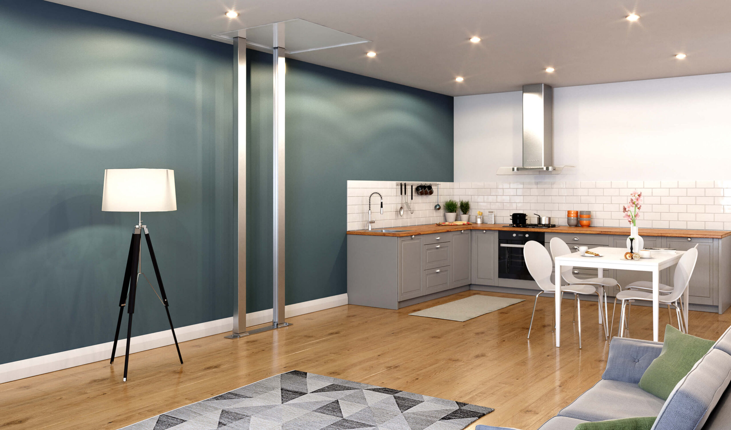 vertical elevator rails