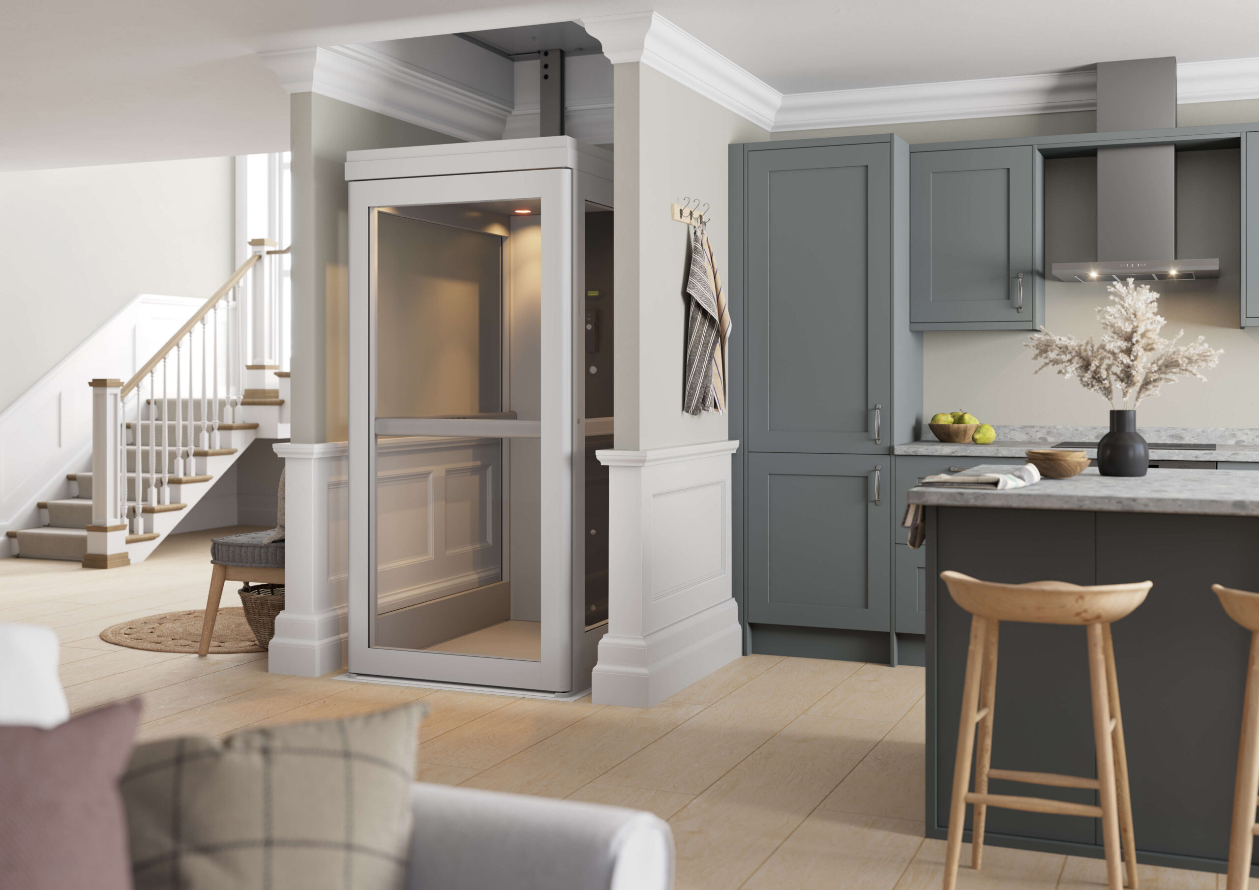 Vivo Home Lift in the kitchen.